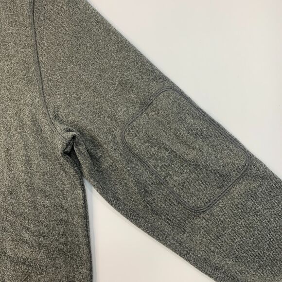 Greg Norman Sweatshirt Mens M Medium Gray Half Zip Mock Neck Golf Cover Up - Picture 10 of 12